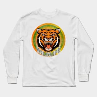 Vintage Tiger Face in the Wilderness Long Sleeve T-Shirt